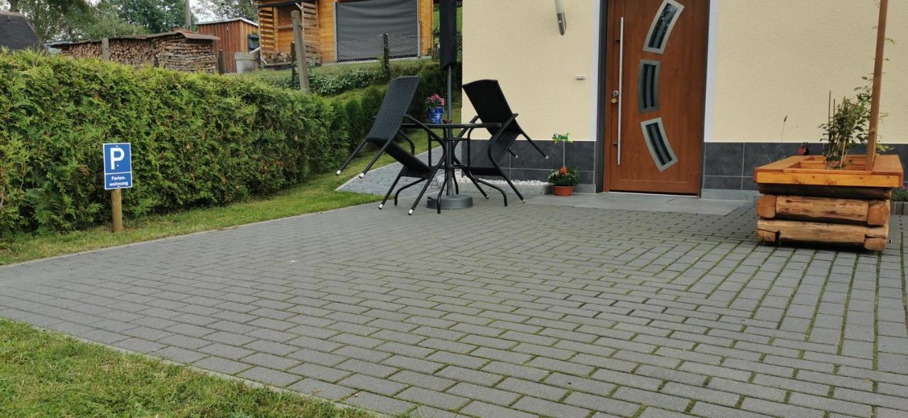 Ferienwohnung Tannenzwerg Tannenberg Esterno foto